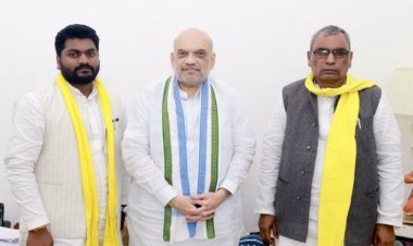 ओमप्रकाश राजभर की पार्टी NDA में हुई शामिल, अमित शाह ने किया ट्वीट