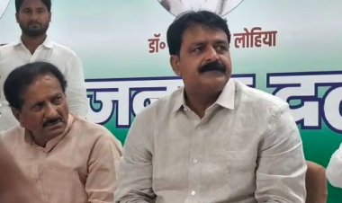 लोकसभा 2024 चुनाव को लेकर जेडीयू ने की साझा प्रेस कॉन्फ्रेंस 
