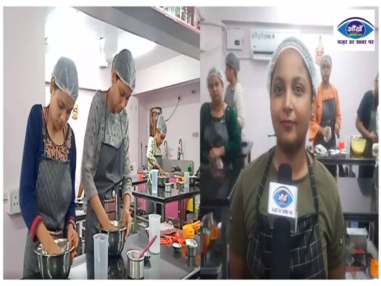 पटना की मोनी ने केक और बेकरी हुनर सीख दूसरी महिलाओं को भी दे रही ट्रैंनिंग 