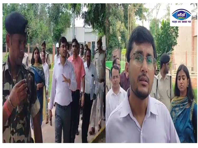 भागलपुर के जिलाधिकारी ने नई स्मार्ट सिटी के तहत सैंडिस कंपाउंड में किए गए कार्यों का किया निरीक्षण