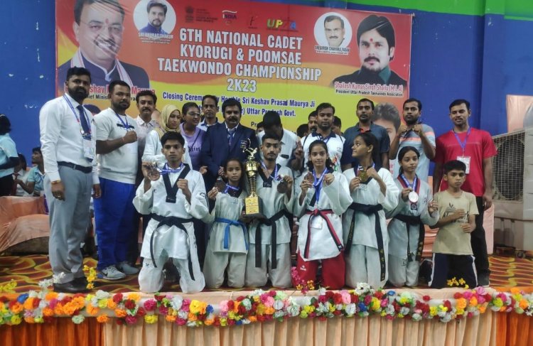 नेशनल ताइक्वांडो में बिहार बालिका टीम ने हासिल किया थर्ड प्रोजिशन, छठवीं राष्ट्रीय कैडेंट ताइक्वांडो चैंपियनशिप में एक स्वर्ण