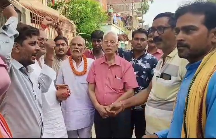 भाजपा के द्वारा मेरी माटी मेरा देश कार्यक्रम का हुआ आयोजन 