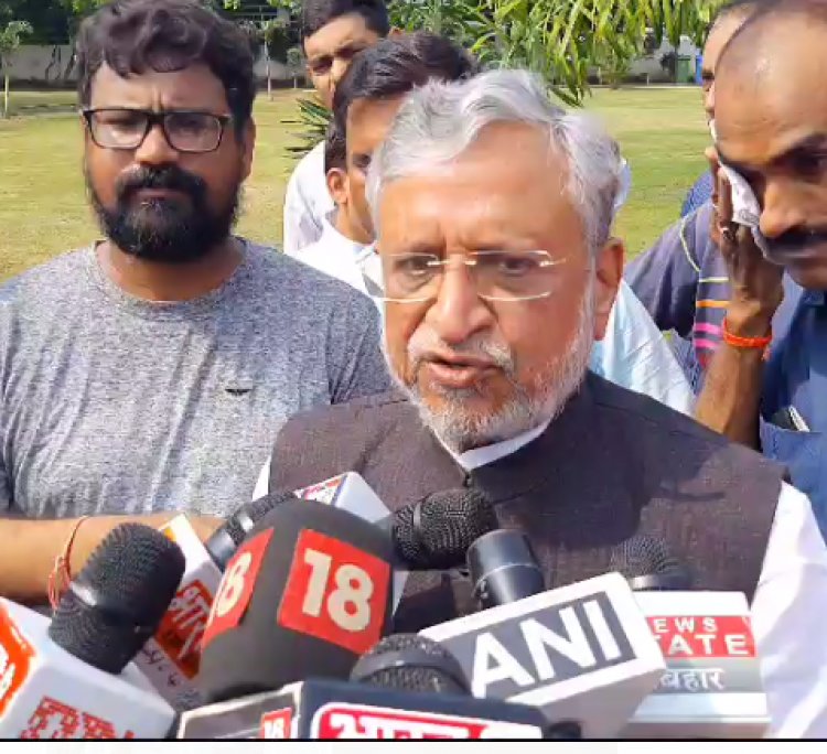 सुशील मोदी ने CM नीतीश कुमार पर साधा निशाना कहा राज्य में आपराधिक घटनाएं बढ़ी