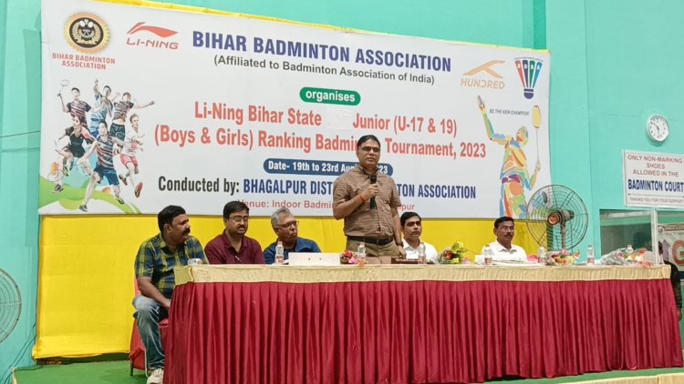 बिहार स्टेट जूनियर रैंकिंग बैडमिंटन प्रतियोगिता का हुआ शुभारंभ