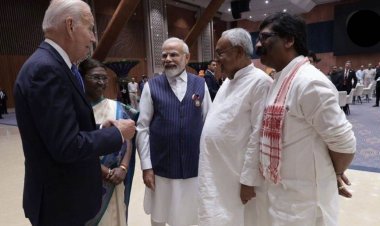 CM Nitish Kumar ने की अमरीका के राष्ट्रपति से मुलाकात, पीएम मोदी से भी हुआ आमना सामना
