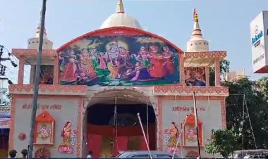 पटना में दुर्गोत्सव की तैयारी शुरू, अलग अलग मंदिरो की दिखेगी झलक