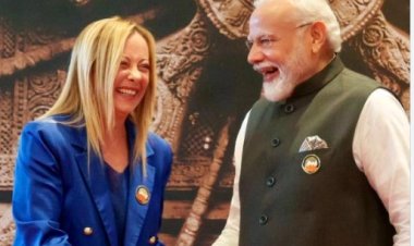 इटली दौरे पर पीएम मोदी, तीसरी बार प्रधानमंत्री बनने के बाद मेलोनी से आज करेंगे मुलाकात