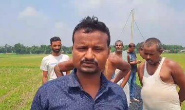सुपौल जिले के पिपरा प्रखंड में सड़क निर्माण कार्य में अनियमितता को लेकर ग्रामीणों में भारी आक्रोश