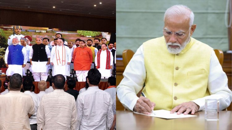 मोदी कैबिनेट में JDU को मिली बड़ी जिम्मेदारी, जानें कौन संभाल रहा कौन सा मंत्रालय?