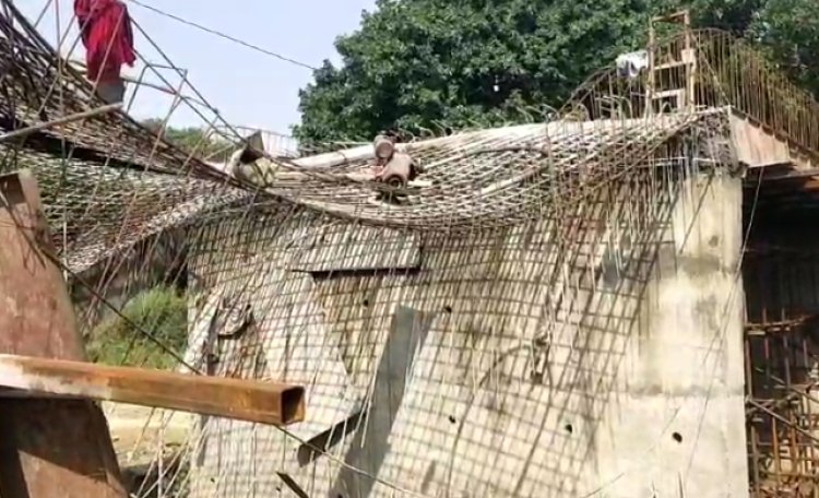 बिहार में एक सप्ताह में तीसरी बार गिरा पुल, अररिया और सीवान के बाद अब मोतिहारी में हुआ पुल ध्वस्त