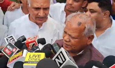 जीतन राम मांझी ने पूल मामले पर दिया बड़ा बयान कहा.... 