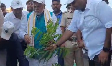 नालंदा में 75वाँ वन महोत्सव पर मंत्री प्रेम कुमार ने पौधारोपण कर की शुरुआत