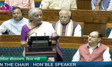 Budget 2024 : वित्त मंत्री निर्मला सीतारमण ने पेश किया आम बजट, शिक्षा, रोजगार और कौशल के लिए 1.48 लाख करोड़ का प्रावधान