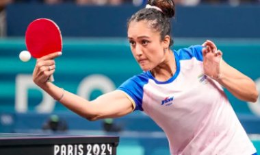 Paris Olympic :टेबल टेनिस स्टार मनिका बत्रा ने ओलंपिक में रचा इतिहास, आज तक नहीं कर सका कोई ऐसा