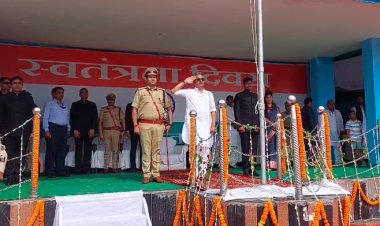 गया के गांधी मैदान में 78वां स्वतंत्रता दिवस समारोह मनाया गया 