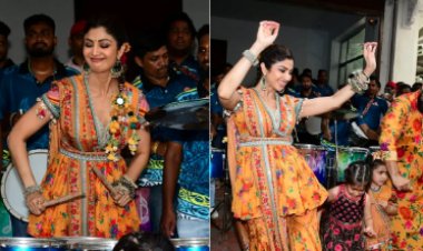 Shilpa Shetty Viral: शिल्पा शेट्टी के ठुमकों से हिला इंटरनेट, ढोल-नगाड़ों पर खूब नाचीं एक्ट्रेस, देखकर लोग हैरान