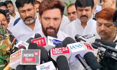 राहुल गांधी के अमेरिका में चीन को लेकर दिए बयान पर चिराग पासवान ने किया करारा वा/र  कहा... 