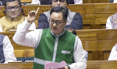 वक्फ विधेयक से जमीन हड़पने पर रोक लगेगी और करोड़ों मुसलमानों का जीवन आबाद होगा: रिजिजू