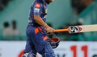 IPL 2025: लखनऊ सुपर जाएंट्स के कप्तान ऋषभ पंत पर 12 लाख रुपये का जुर्माना, क्यों हुई कार्रवाई?