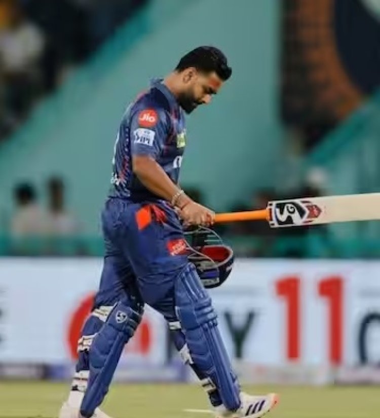 IPL 2025: लखनऊ सुपर जाएंट्स के कप्तान ऋषभ पंत पर 12 लाख रुपये का जुर्माना, क्यों हुई कार्रवाई?