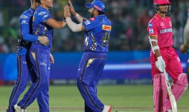 IPL 2025: Mumbai Indians ने Rajasthan Royals को 100 रन से हराया, प्लेऑफ की दौड़ से राजस्थान रॉयल्स बाहर