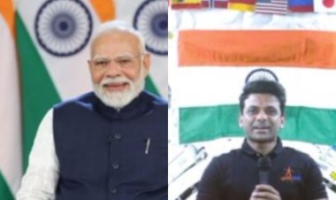 पीएम मोदी ने शुभांशु शुक्ला से की बात, अंतरिक्ष में भारत का परचम लहराने पर दी बधाई