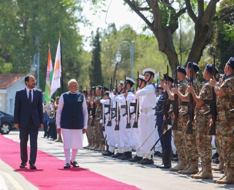 PM मोदी की ऐतिहासिक साइप्रस यात्रा, लोकतंत्र और कानून के शासन में नए आयाम