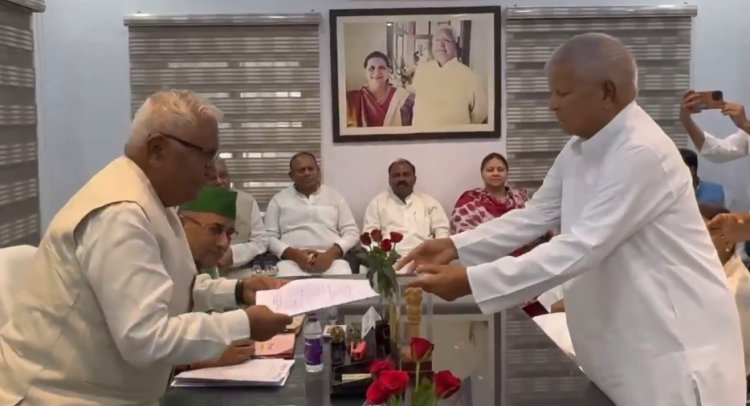 लालू यादव का आरजेडी राष्ट्रीय अध्यक्ष पद के लिए नामांकन, क्या फिर होगी ऐतिहासिक जीत?