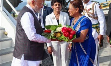 त्रिनिदाद में गूंजी भारतीयता: PM मोदी ने कमला प्रसाद-बिसेसर को बताया ‘बिहार की बेटी