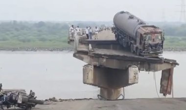 गुजरात में बड़ा हादसा: वडोदरा-आणंद को जोड़ने वाला 43 साल पुराना गंभीरा पुल टूटा, 10 की मौत; कई लापता