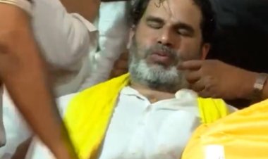 भीड़ में महिला को बचाते हुए चोटिल हुए प्रशांत किशोर, पसलियों में आई चोट; डॉक्टरों ने कहा- घबराने की बात...