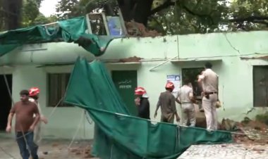 दिल्ली के निजामुद्दीन में बड़ा हादसा; दरगाह की छत गिरी, 5–6 लोग मलबे में दबे