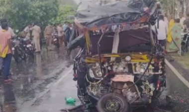 पटना में दर्दनाक सड़क हादसा: ऑटो और तेज रफ्तार ट्रक की भीषण टक्कर, गंगा स्नान के लिए निकले 8 श्रद्धालुओं की मौत