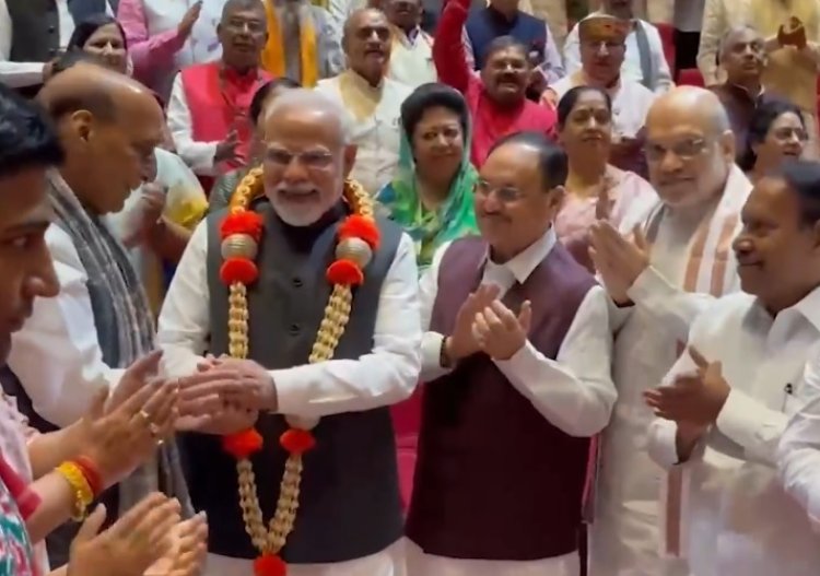 NDA की बैठक में पीएम मोदी का संदेश: जम्मू-कश्मीर, तिरंगा अभियान और भविष्य की रणनीति पर फोकस