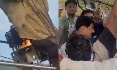 हॉट एयर बैलून में लगी आग, मध्य प्रदेश के सीएम मोहन यादव बाल-बाल बचे