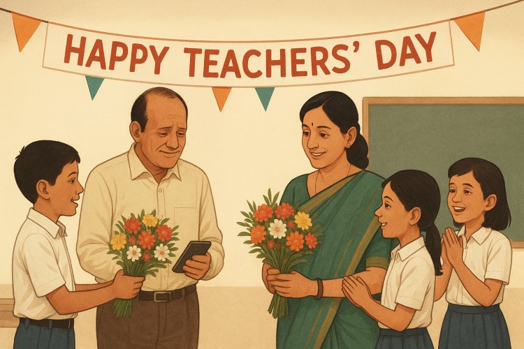 Teachers’ Day 2025: शिक्षक दिवस पर अपने गुरुओं को ऐसे दें शुभकामनाएं, पढ़ें खास मैसेज और बेस्ट Quotes