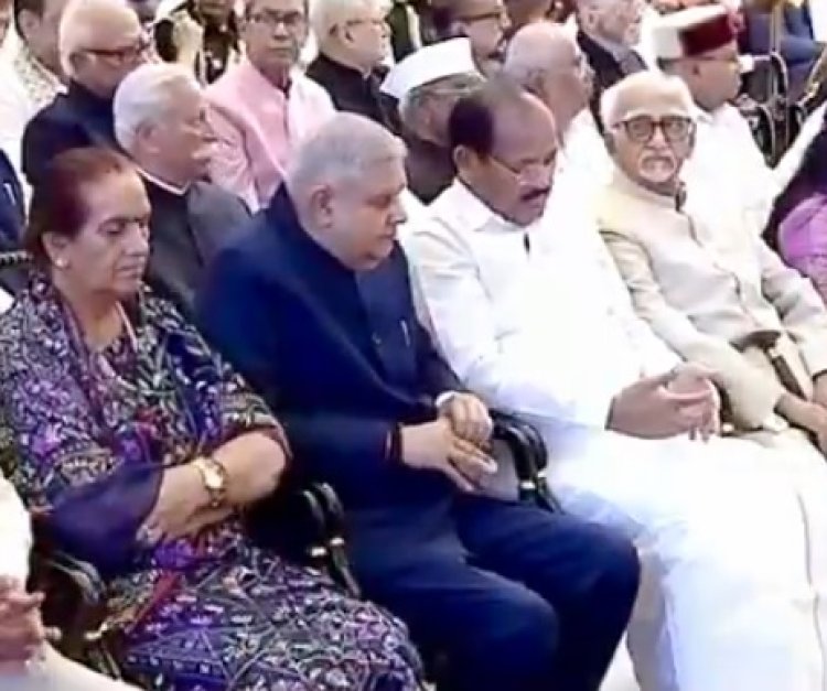 Jagdeep Dhankhar: 53 दिन बाद पहली बार सार्वजनिक तौर पर नजर आए पूर्व उपराष्ट्रपति, अटकलों पर लगा विराम
