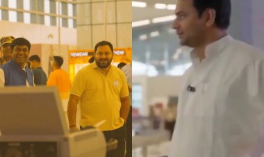 जब पटना एयरपोर्ट पर टकरा गए तेजस्वी और तेज प्रताप, आंखों ने कह दी दिल की बात!