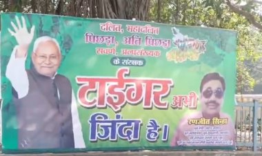 'अलविदा चाचा' बनाम 'टाइगर अभी जिंदा है' — पटना में पोस्टर वार से गरमाई सियासत