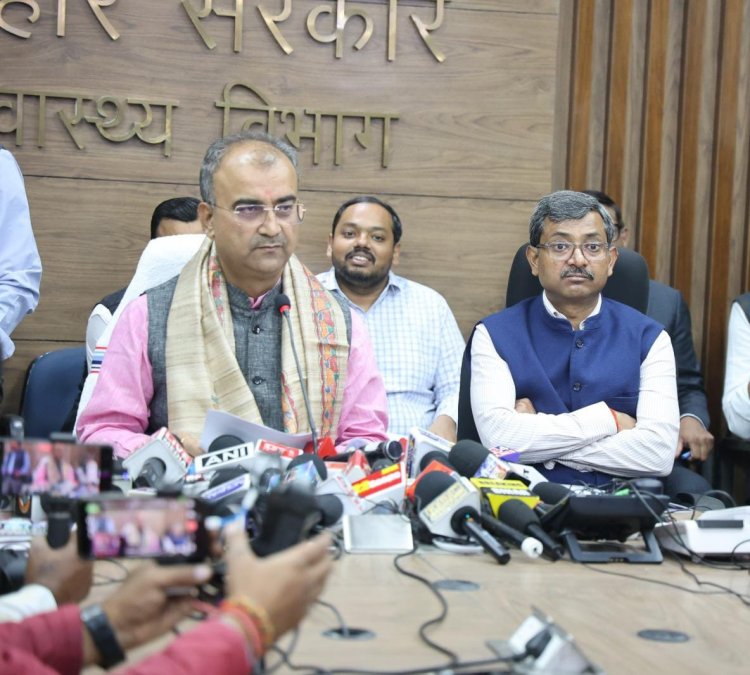 बिहार में हेल्थ सेक्टर में बड़ी बहार: स्वास्थ्य मंत्री मंगल पांडेय बोले— '33,000 से ज्यादा पद जल्द भरेंगे'