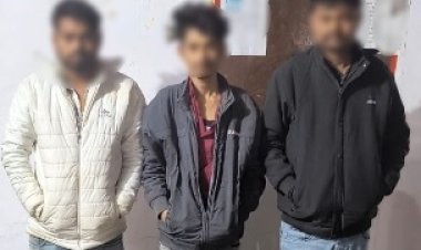 वाराणसी में गोवंश तस्करी पर बड़ी कार्रवाई, पिकअप वाहन सहित तीन आरोपी गिरफ्तार