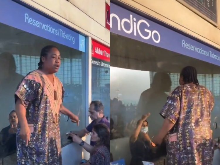 IndiGo Flight Cancel: मुंबई से अहमदाबाद तक फंसे यात्री, एयरलाइन काउंटर पर चढ़ी गुस्साई विदेशी महिला