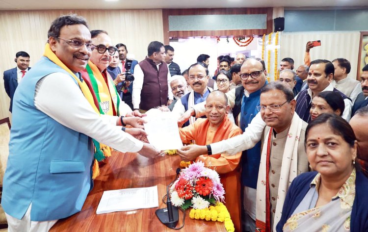 यूपी बीजेपी को मिलने जा रहा नया अध्यक्ष: पंकज चौधरी का नामांकन, 14 दिसंबर को  ऐलान