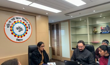 महिला सशक्तिकरण को नई दिशा: वर्ष 2026 के रोडमैप पर बिहार महिला एवं बाल विकास निगम की अहम समीक्षा बैठक