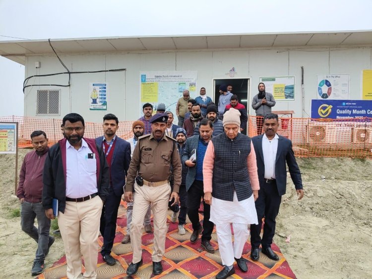 ऊर्जा मंत्री ने छपरा ग्रिड उपकेंद्र का किया निरीक्षण, ट्रांसमिशन लाइन कार्य में तेजी के निर्देश