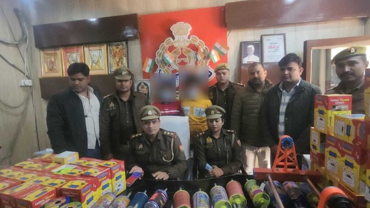 वाराणसी पुलिस की बड़ी कार्रवाई, 52 किलो प्रतिबंधित चाइनीज मांझा के साथ दो आरोपी दबोचे