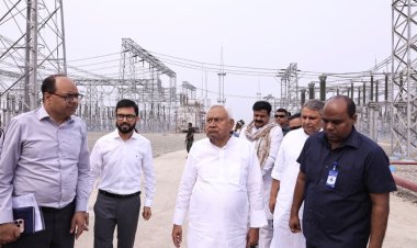 किशनगंज में बिजली को मिली नई ताकत, ठाकुरगंज ग्रिड पहुंचे CM नीतीश